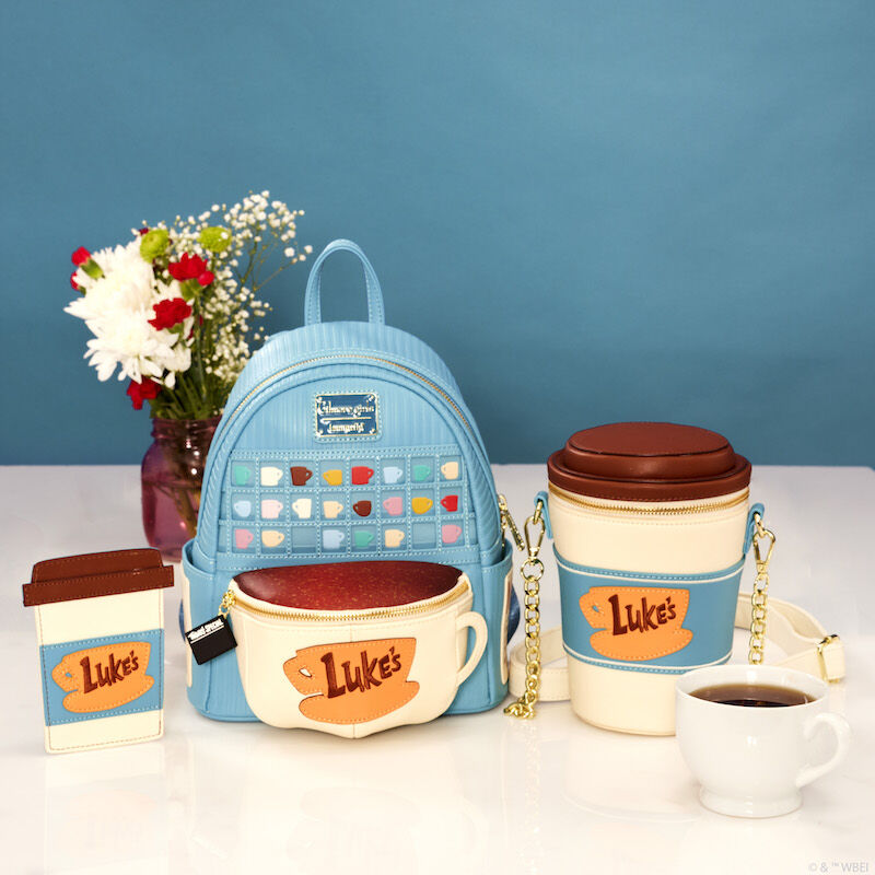Loungefly Gilmore Girls Backpack Loungefly Gilmore Girls Stars Hollow Town Sign Mini Backpack  main image 4