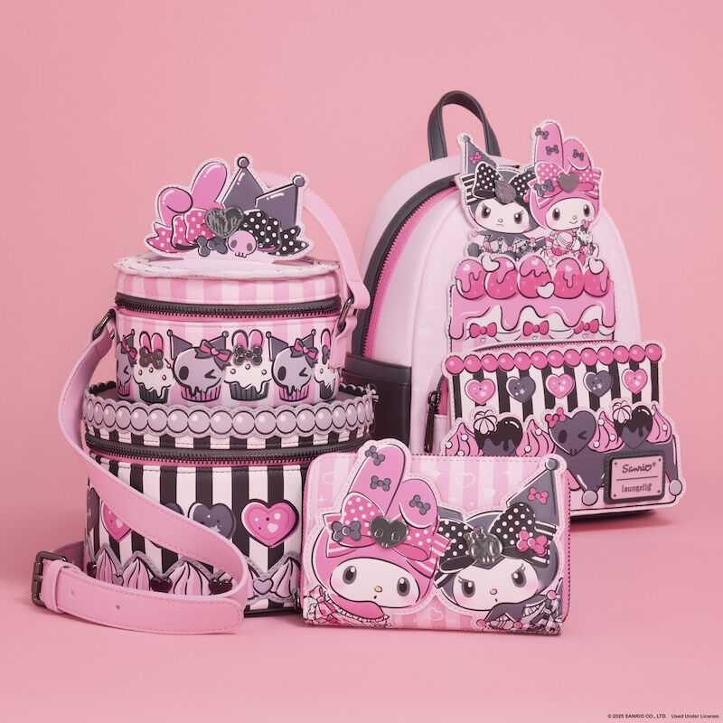 The Ultimate Loungefly Style Duo: My Melody & Kuromi! display picture 1