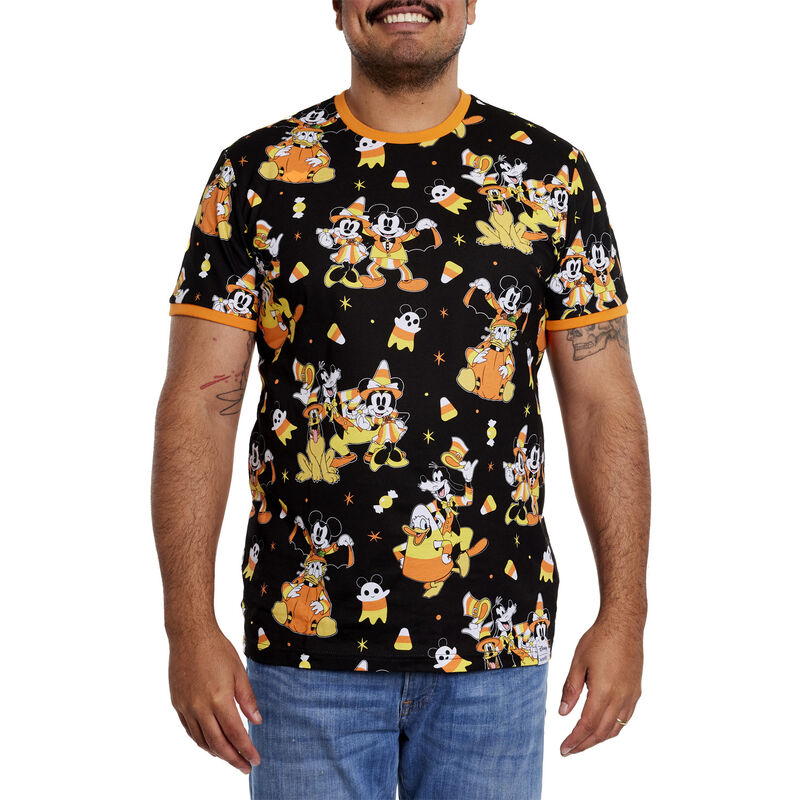 Mickey & Friends Candy Corn Unisex Tee, , hi-res view 1