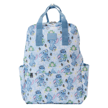 Stitch Springtime Daisy All-Over Print Nylon Full-Size Backpack, Image 1