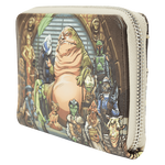 Star Wars: Return Of The Jedi Jabba’s Palace Zip Around Wallet, , hi-res view 3