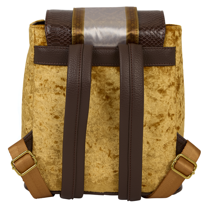 Exclusive Harry Potter Hufflepuff Banner Velvet Mini Backpack, , hi-res view 4