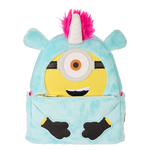 Minions Fluffy Unicorn Exclusive Costume Plush Mini Backpack image