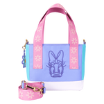 Daisy Duck 85th Anniversary Nylon Mini Tote Crossbody Bag, , hi-res view 6