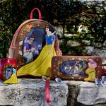 Snow White Lenticular Princess Series Zip Around Wristlet Wallet, , hi-res view 3