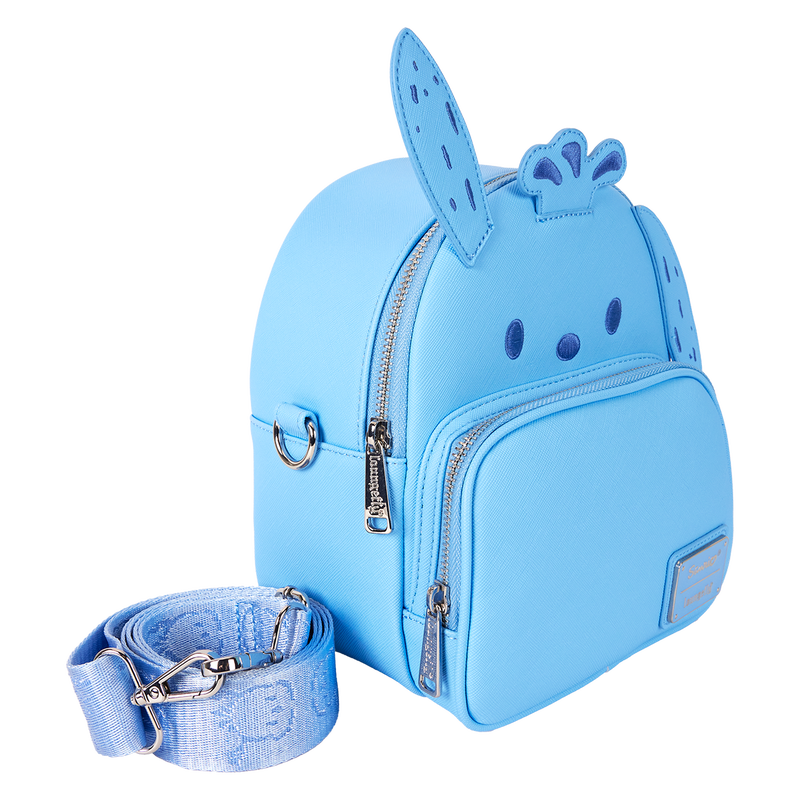 Sanrio Pochacco Monochrome Cosplay Convertible Mini Backpack & Crossbody Bag, , hi-res view 9