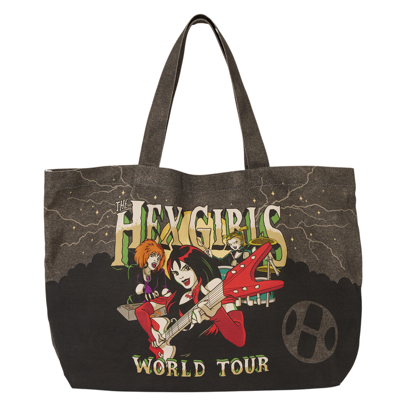 Scooby-Doo! Hex Girls World Tour Oversized Canvas Tote Bag, , hi-res view 1
