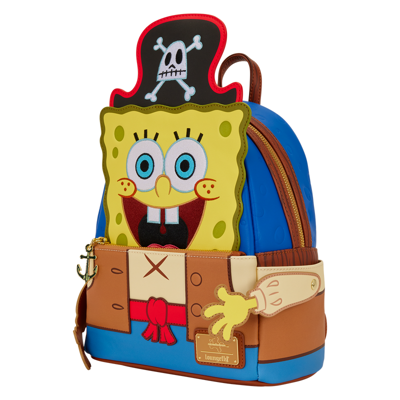 SpongeBob SquarePants Pirate Costume Mini Backpack, , hi-res view 7