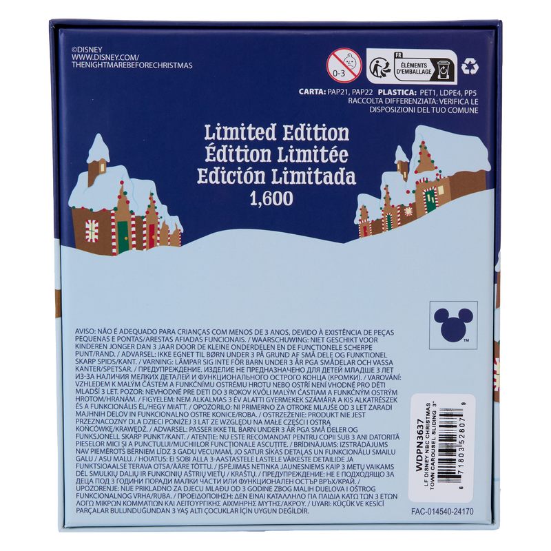 The Nightmare Before Christmas Town Carousel 3" Collector Box Sliding Pin, , hi-res view 4