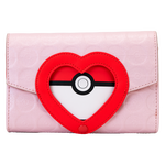 Pokémon Exclusive I Choose You Hearts Flap Zip Around Wallet, , hi-res view 1