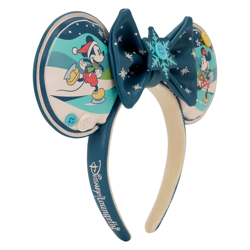 Mickey & Minnie Holiday Ear Headband, , hi-res view 5