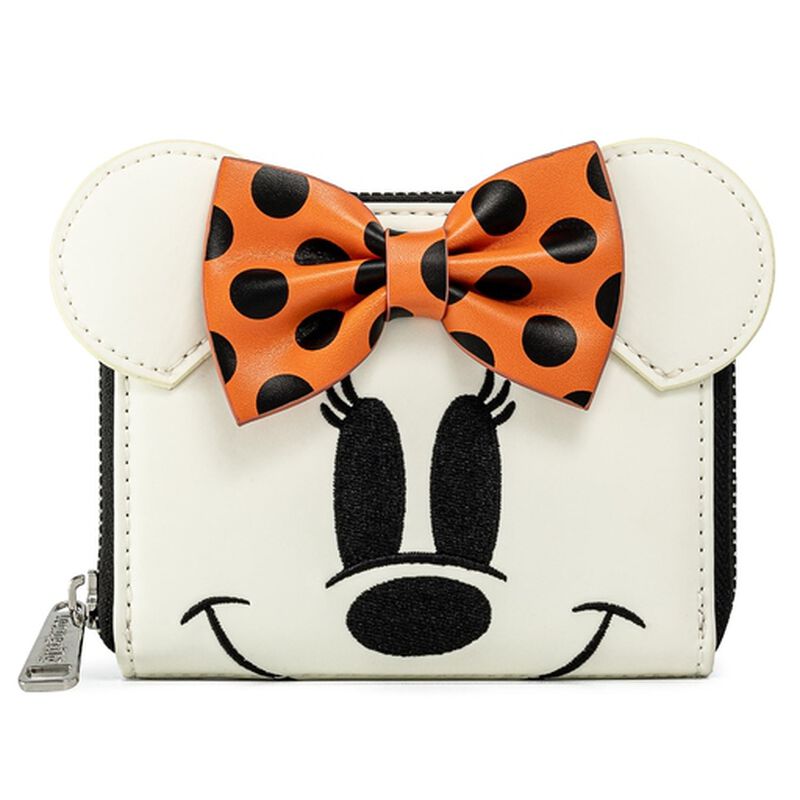 Disney Minnie Mouse Ghost Glow in the Dark Cosplay Zip Around Wallet, , hi-res view 1