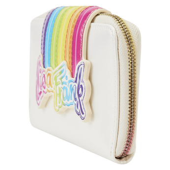 Lisa Frank Rainbow Logo Zip Around Wallet, Image 2