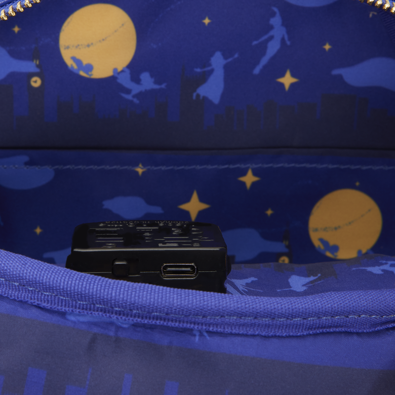 Peter Pan Exclusive London Light-Up Mini Backpack, , hi-res view 7