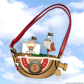 One Piece Thousand Sunny Ship Figural Crossbody Bag, Image 2