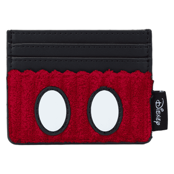 Mickey Mouse Exclusive Plush Corduroy Cosplay Card Holder, Image 1