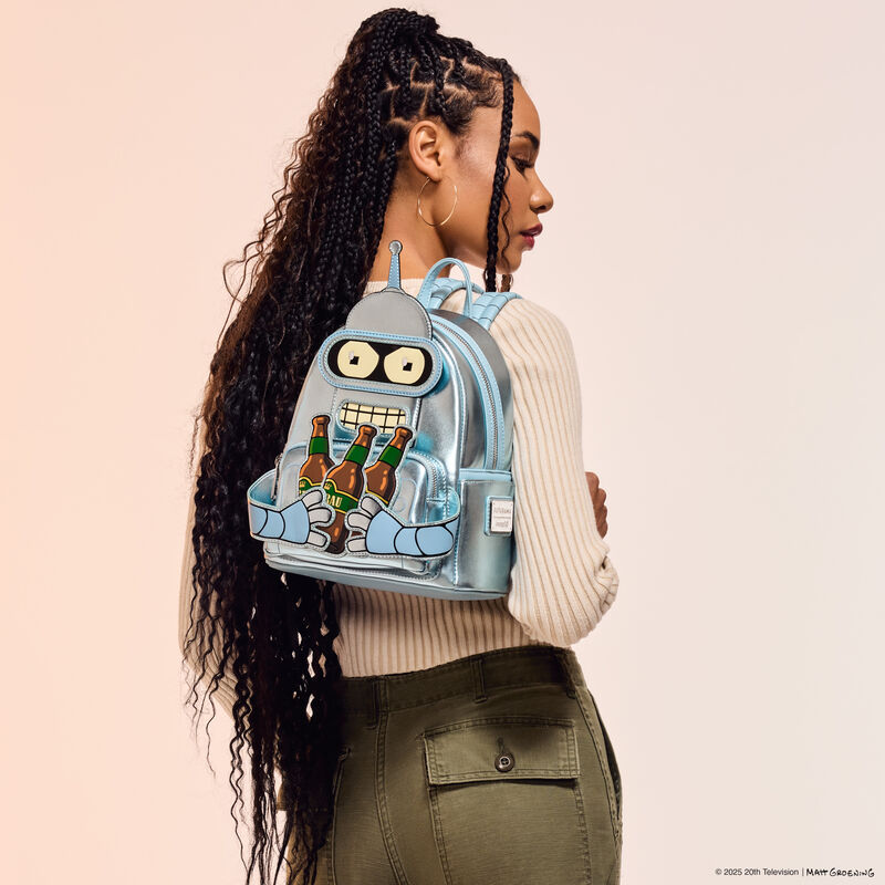 WonderCon Limited Edition Futurama Bender Cosplay Mini Backpack LFlifestyle1 view 2