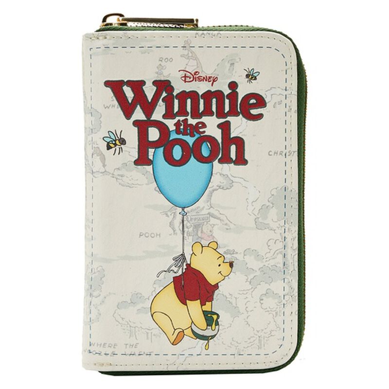 Winnie the Pooh Classic Book Cover Zip Around Wallet, , hi-res image number 1