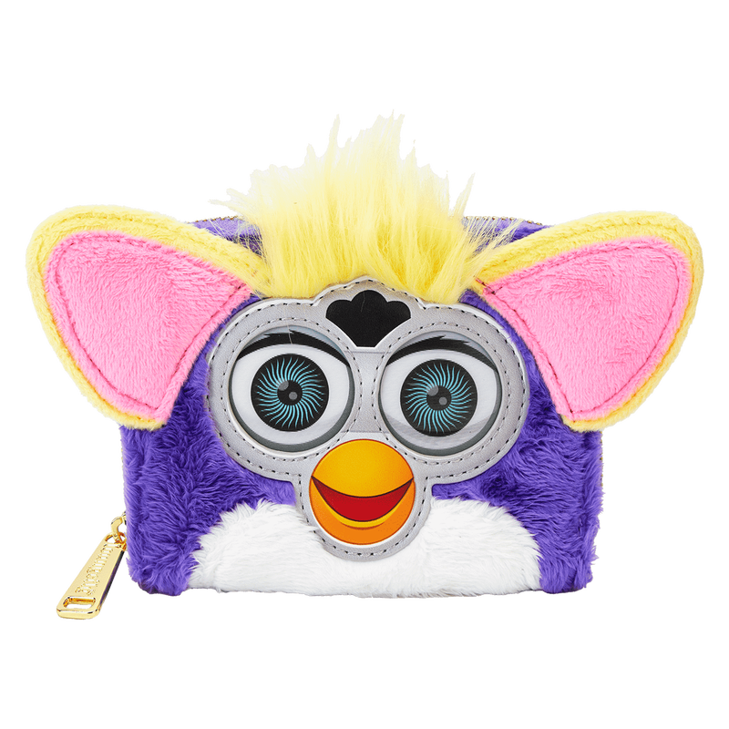 Furby Plush Cosplay Lenticular Zip Around Wallet, , hi-res view 1