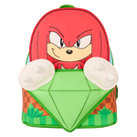 Sonic The Hedgehog Limited Edition Knuckles Emerald Glitter Mini Backpack