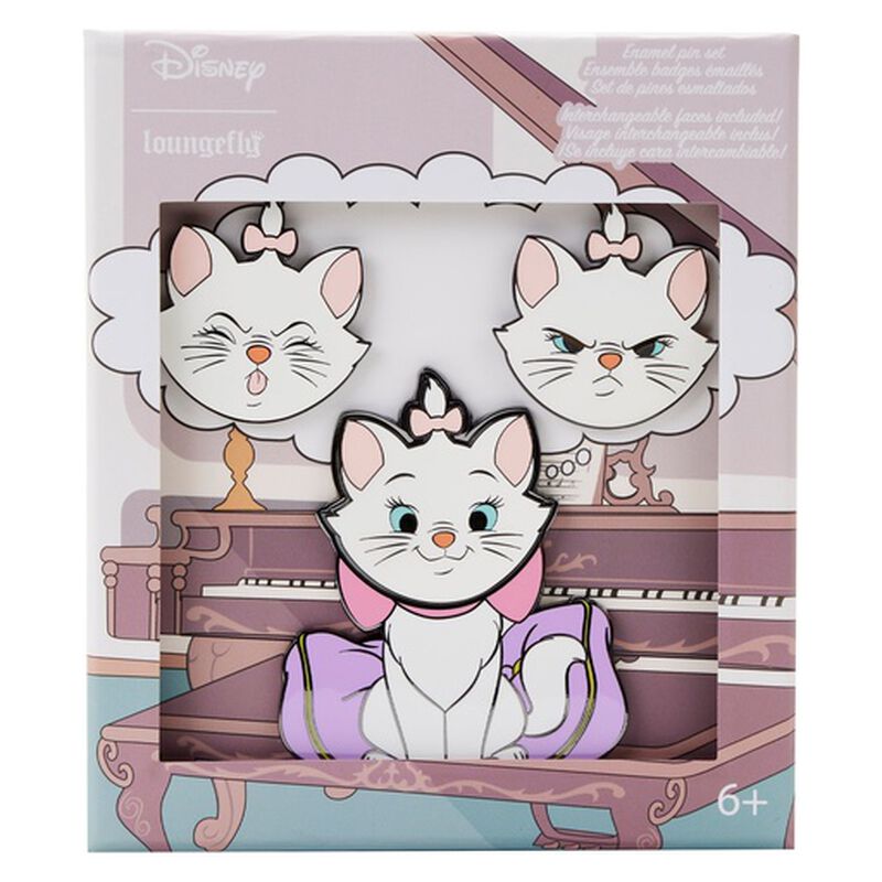 The Aristocats Marie Mixed Emotions Pin Set, , hi-res image number 1