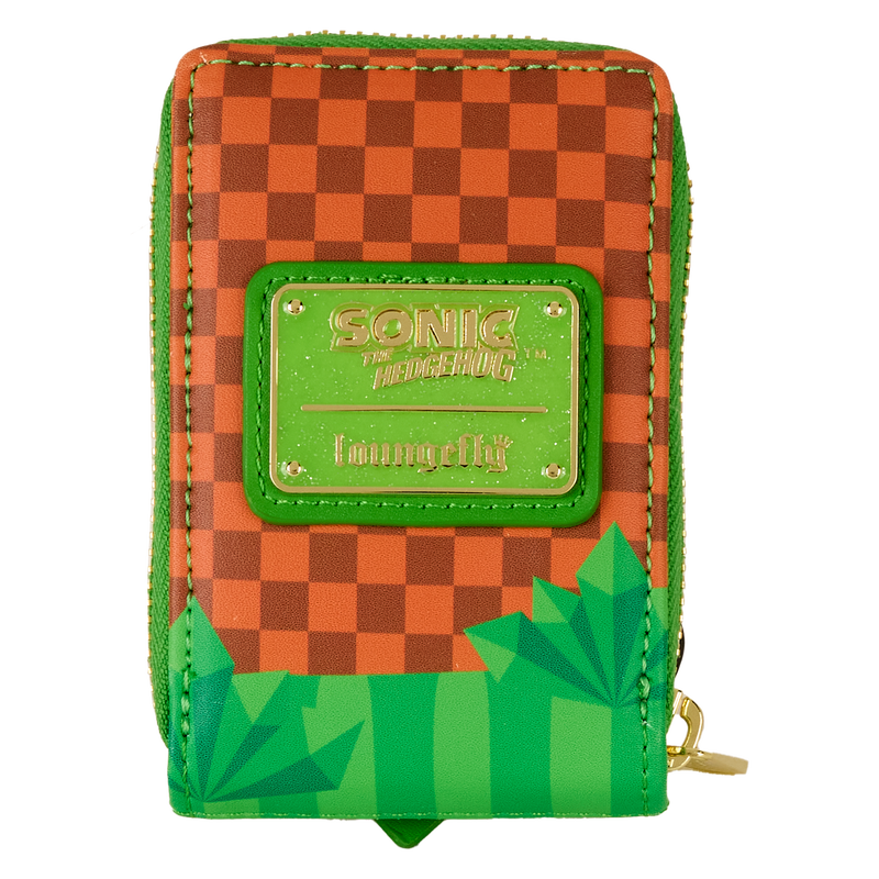 Sonic The Hedgehog Limited Edition Knuckles Emerald Glitter Accordion Wallet, , hi-res view 5