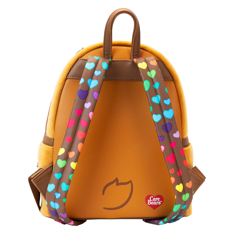 Care Bears Exclusive Tenderheart Bear Plush Cosplay Light Up Glow Mini Backpack, , hi-res view 9