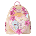 Stitch & Angel Cherry Blossom Heart Mini Backpack, , hi-res view 1