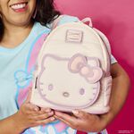 Sanrio Exclusive Hello Kitty Quilted Texture Mini Backpack LFlifestyle1 view 2