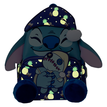 SDCC Limited Edition Bedtime Stitch Glow Mini Backpack, Image 2