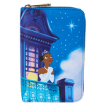The Princess And The Frog 15th Anniversary Evening Star Glow Zip Around Wallet, , hi-res view 1