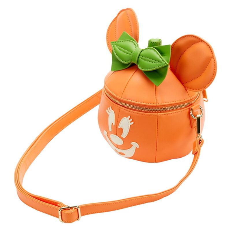 Minnie Mouse Glow in the Dark Pumpkin Crossbody Bag, , hi-res view 5
