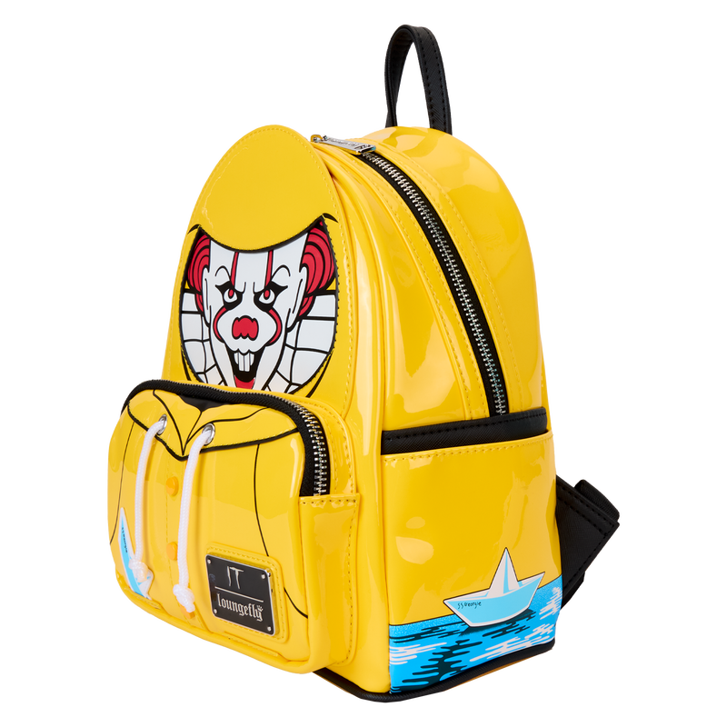It Pennywise Raincoat Cosplay Glow Mini Backpack, , hi-res view 4