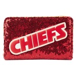 NFL Kansas City Chiefs Sequin Zip Around Wallet, , hi-res view 1