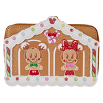 Mickey & Friends Gingerbread House Zip Around Wallet, , hi-res view 1