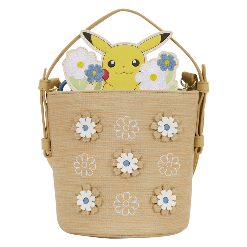 Pok&eacute;mon Floral Pikachu Crossbody Bag, , hi-res view 1