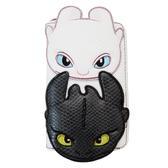 How to Train Your Dragon Light & Night Fury Zip Around Wallet, Image 1