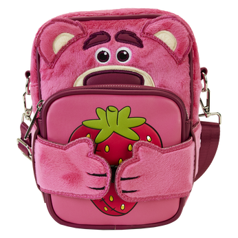Toy Story Lotso Plush Crossbuddies® Cosplay Crossbody Bag with Coin Bag, Image 1