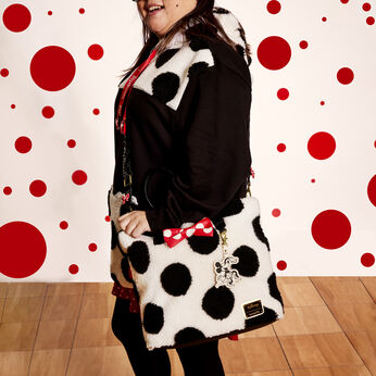 Minnie Mouse Rocks the Dots Classic Sherpa Tote Bag, Image 2