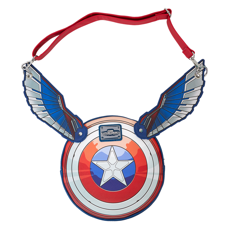 ☆Loungefly☆Captain America: Brave New World Crossbody Bag Captain America: Brave New World Shield Crossbody Bag