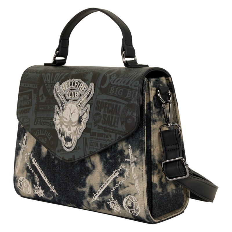 Stranger Things 5 Hellfire Club Crossbody Bag, , hi-res view 4