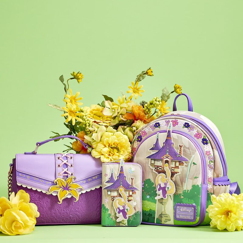 Loungefly Disney Tangled Young Rapunzel in Tiara Mini Backpack - BoxLunch  Exclusive