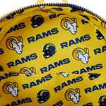 NFL Los Angeles Rams Varsity Mini Backpack, , hi-res view 8