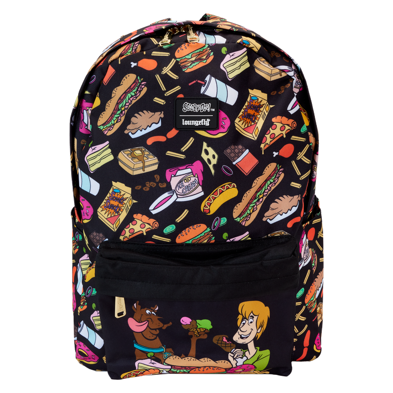 Loungefly グースバンプス スラッピー ミニバックパック Scooby-Doo Snacks All-Over Print Nylon Full-Size Backpack