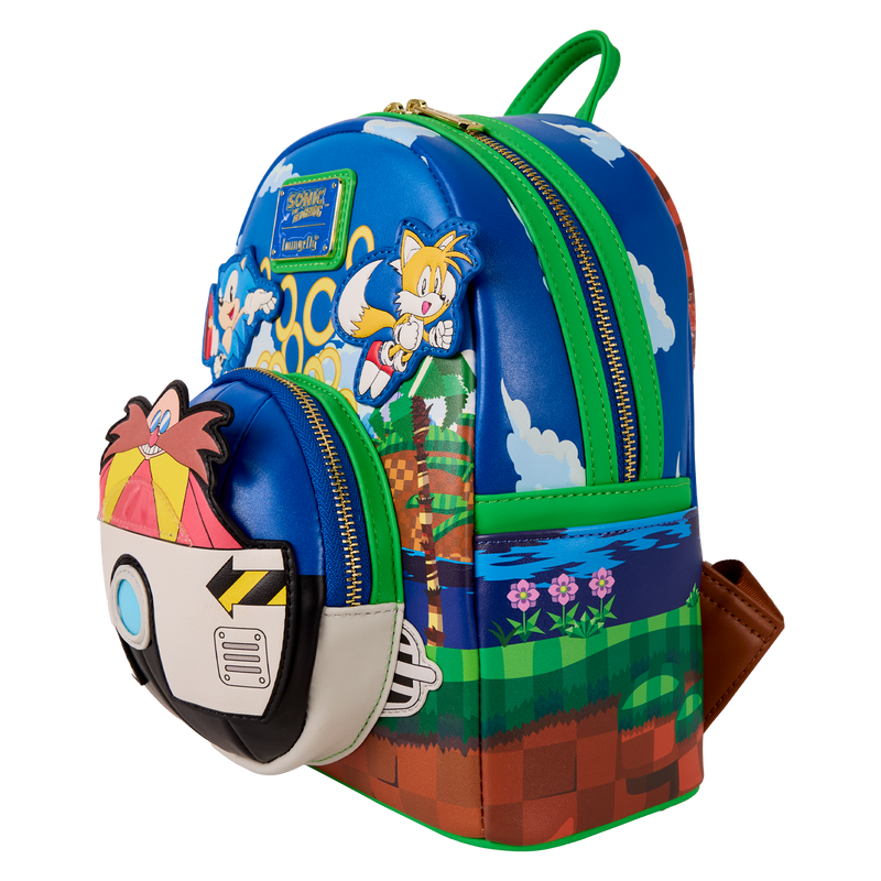 Sonic The Hedgehog Light Up Mini Backpack, , hi-res view 5