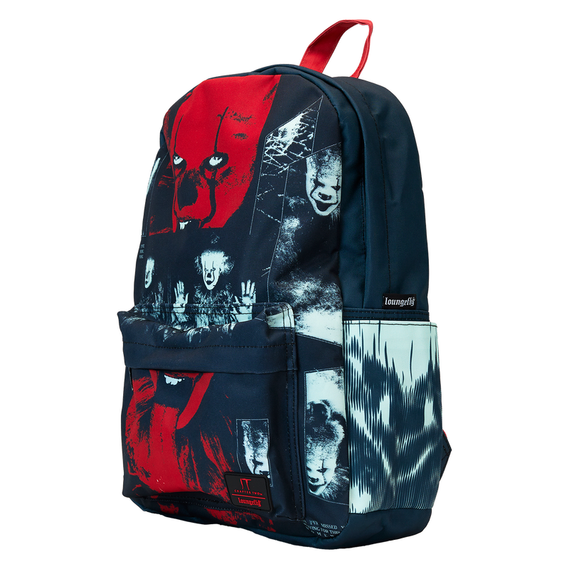 I Heart Horror It Pennywise Glow Nylon Full-Size Backpack, , hi-res view 4