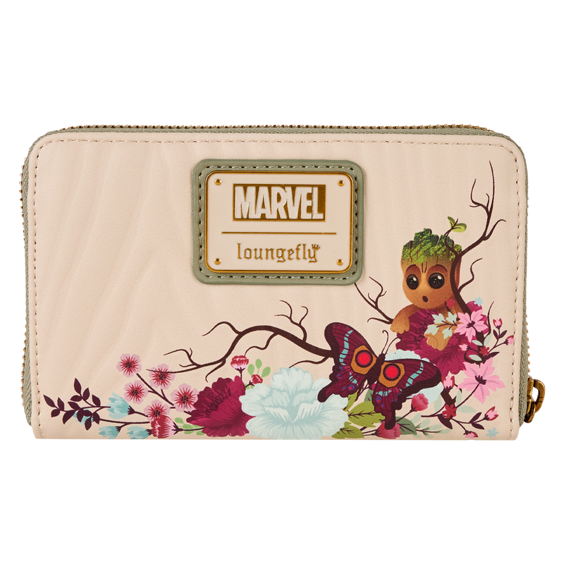 Guardians of the Galaxy Floral Groot Zip Around Wallet, , hi-res view 4