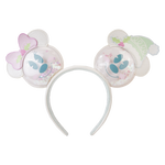 Mickey & Minnie Pastel Snowman Ear Headband, , hi-res view 2