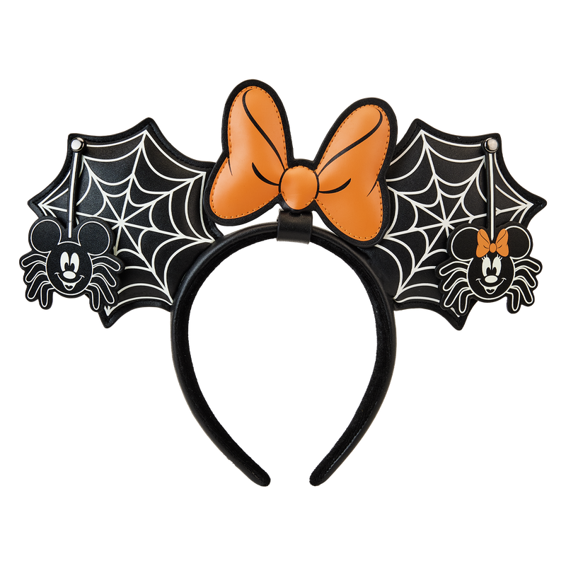 Mickey and Minnie Mouse Spider Ear Headband, , hi-res view 1