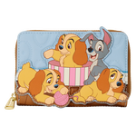 Lady and the Tramp Exclusive Puppies Zip Around Wallet, , hi-res view 1